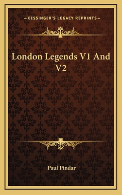 Libro London Legends V1 And V2 - Pindar, Paul