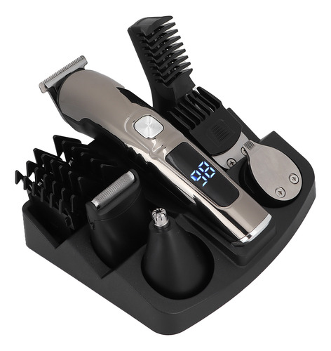 Conjunto De Cortador De Cabelo Recarregável Para Bigode Impe