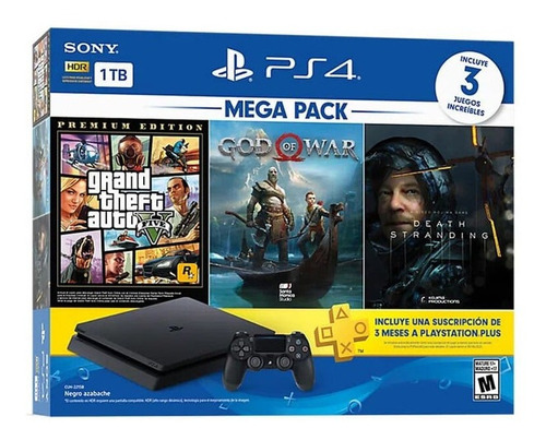 Ps4 Consola Playstation 4 Mega Pack 13