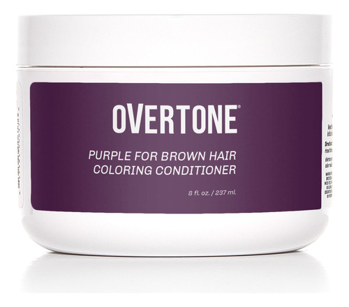 Overtone Haircare - Acondicionador Con Tinte Semipermanente,