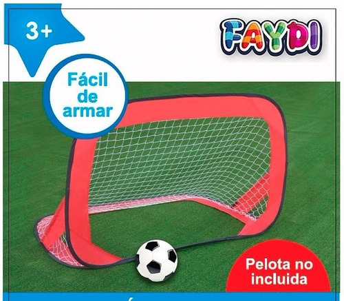 Arco Futbol Autoarmable Faydi Fd7757 Cachavacha
