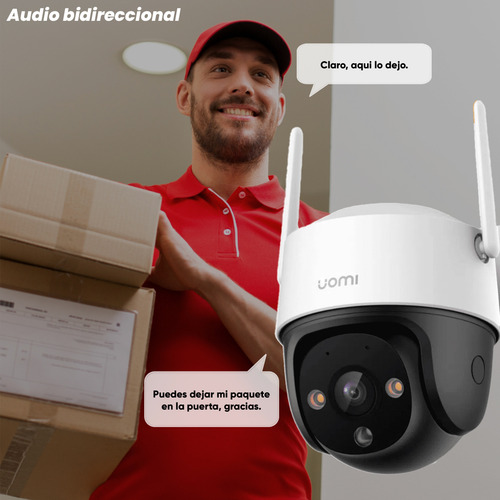 Imou Camara De Seguridad Wifi Mini Pt Cobertura 355° Ipc-k7c
