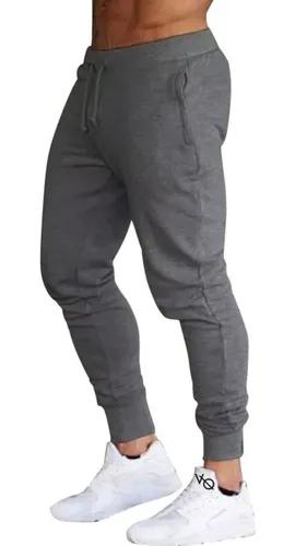 Pants gris hombre hot sale