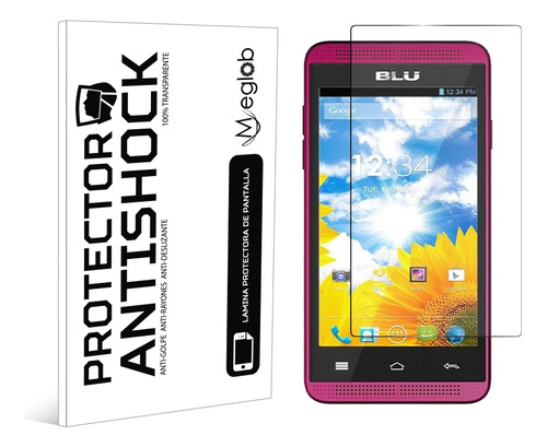 Protector De Pantalla Antishock Para Blu Dash Music