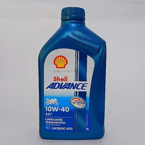  Super Oferta   Shell Advance 10w40 Semi Sintético 4t 