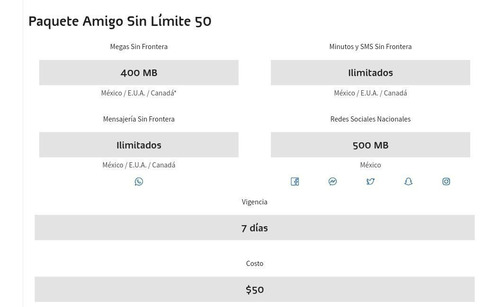 Chip Sim Telcel Con 50 De Saldo 400 Mb 7 Días Llamadas Ilimi