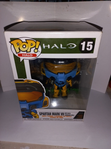 Funko Pop Halo 15 Spartan Mark Vll Vk78 Commando Rifle 