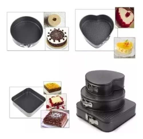 Kit Molde Antiadherente Desmontable X3 Figuras 22cm24cm26cm
