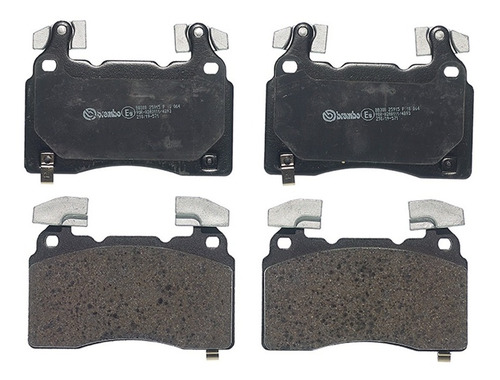 Jogo Pastilha Freio Brembo Camaro Ss 6.2 V8 2009 Em Diante