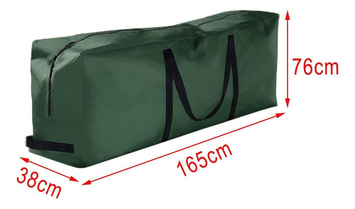 Bolsa De Cojín Duradera Extra Grande, Verde, 165 X 38 X 76 C
