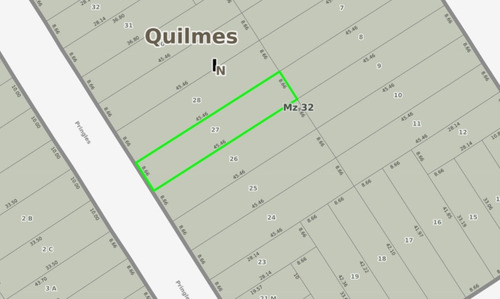 Lote En Venta En Quilmes Centro