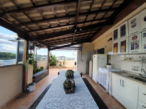 Cobertura Com 4 Quartos Para Comprar No Jardim Riacho Das Pedras Em Contagem/mg - Rti8962