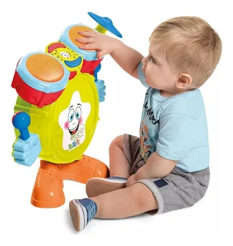 Bateria Musical Baby Batera Con Luz Y Sonido Ta Te Ti 825