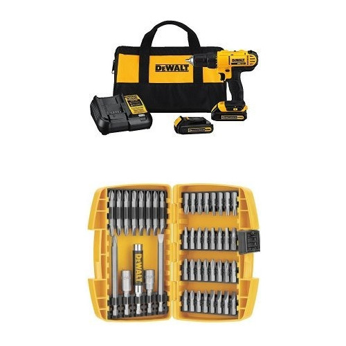 Dewalt 20v Max Dcd771c2 De Iones De Litio Kit Compacto Talad