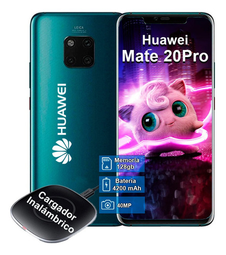 Celular Huawei Mate 20 Pro 128gb 6gb Ram + Kit