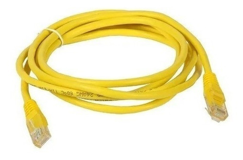 Cable Utp Red 3 Metros Ethernet Rj45 Calidad Cat 6