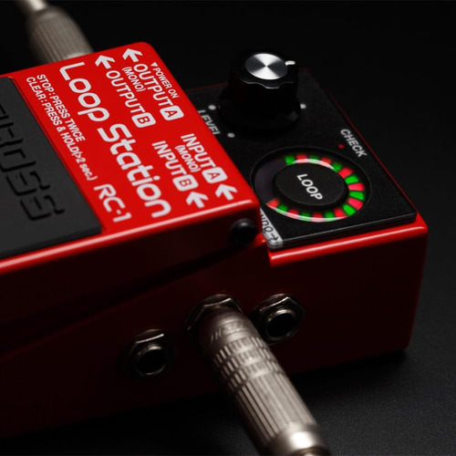 Boss Rc-1 Loop Station Looper Pedal Bundle Strukture S6p48 C