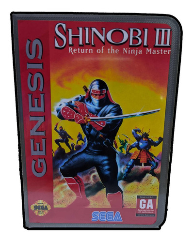 Shinobi 3 Repro Sega Genesis Americano Con Caja
