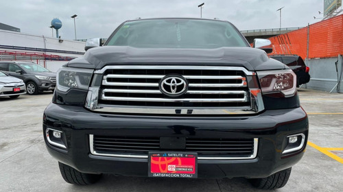 Imagen 2 de 15 de Toyota Sequoia 2019 Platinum Negra Comonueva 3 Años Garantia