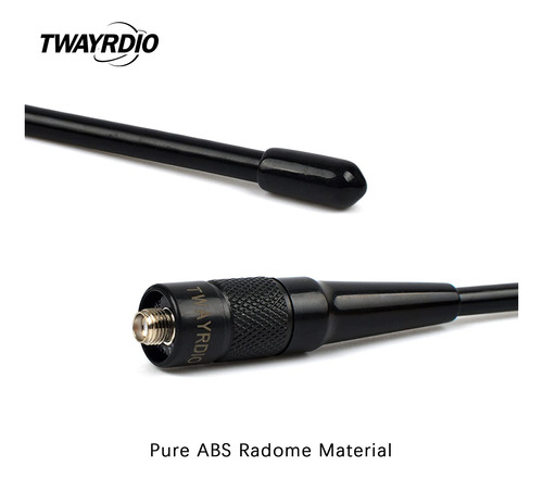 Twayrdio Sma Female Vhf Uhf 70cm 2meter Ham Radio Antenna Wh