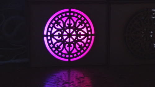 Caja De Decoración Con Luz, San Valentin, Adorno, Mandala
