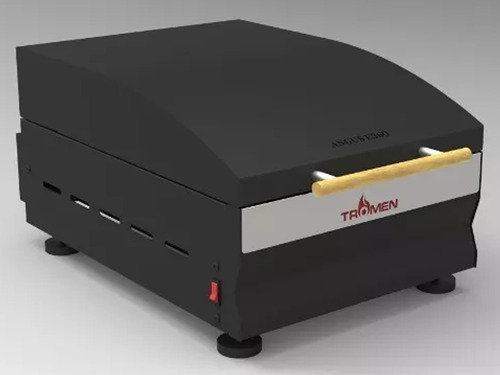 Imagen 5 de 10 de Parrilla Eléctrica Tromen E360 Angus 220v Gris