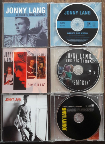 3x Cd (vg+) Jonny Lang Wander This World Smokin Long Time