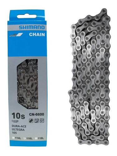 Cadena Shimano Original Cn-6600 Ultegra 10 Velocidades 116l