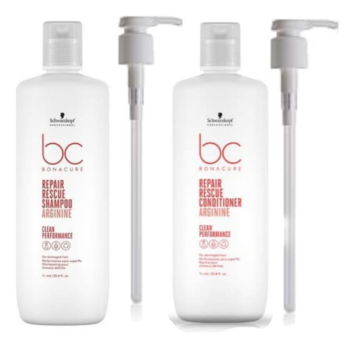 Schwarzkopf Bonacure Repair Rescue Champú Y Acondicionador
