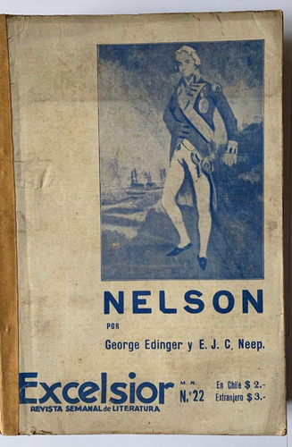 Excelsior Revista Literatura N° 22 1936  Nelson   C1