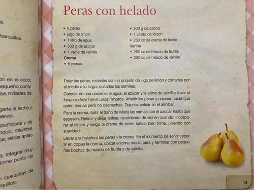 La Repostería De Doña Petrona Postres Frutales