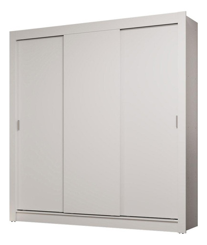 Guarda-roupa Casal 3 Portas De Correr Sublime Madesa B Cor Branco