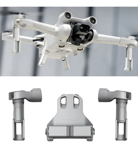 Hensych Extensiones De Tren De Aterrizaje Para DJI Mini 3 Pro, Elevación De 25 Mm, Protector De Patas Plegable Y Ligero