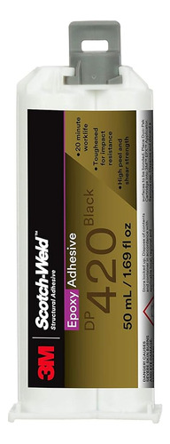 3m Scotch-weld 08966 - Adhesivo Epoxi Dp420  1.7 Fl Oz  Dp4