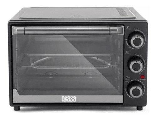 Imagen 1 de 1 de Horno de mesa eléctrico Dkasa Professional Toaster deluxe 32L negro 110V