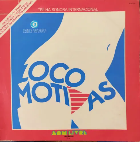 comprar Lp Disco Vinil Novela Locomotivas Internacional  - 1977 **