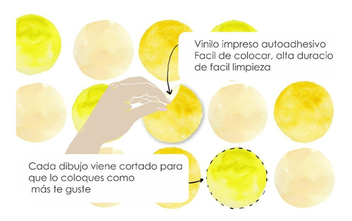 Vinilo Decorativo Pared Hojas Vedes Tropicales En Acuarela