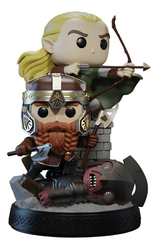 Funko Pop Legolas E Gimli - Personalizado