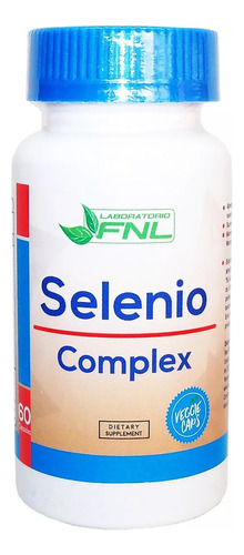 Selenio Complex 200 Mcg 60 Caps Con Vitam C, Magnesio Y Zinc