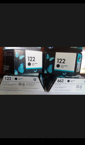 Cartuchos Hp 122 662 664 60 901 61 62 63 21 22 74 75 27 28