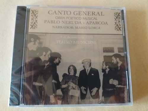 Cd Pablo Neruda - AparcoaCanto General