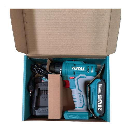 Imagen 2 de 3 de Taladro Inalámbrico 20v 10mm + Bateria + Cargador