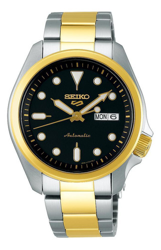 Relogio Seiko Srpe60k1 P1sk Automatico Seiko 5 Sports Misto