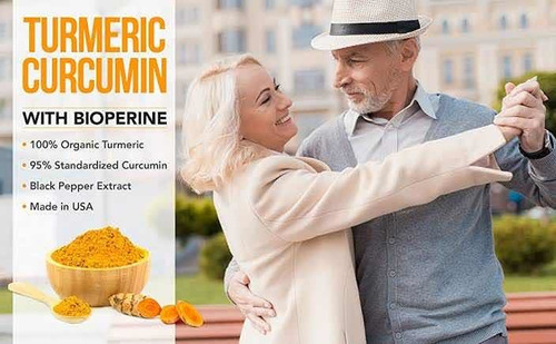 Turmeric Curcumin 120caps Con Bioperina 2600mg. Hecho En E.u