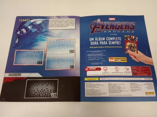 Álbum Avengers Endgame ( Panini - 2019) - mjs smart imports - importados e  nacionais