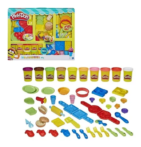 Play-Doh Chef Supreme Play Kitchen Set with Over 40 Pieces