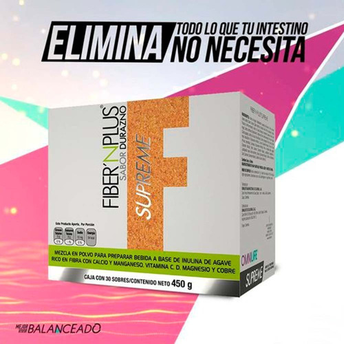 Imagen 2 de 3 de Fibra Vegana Soluble Myfy Digestión Probióticos Prebióticos