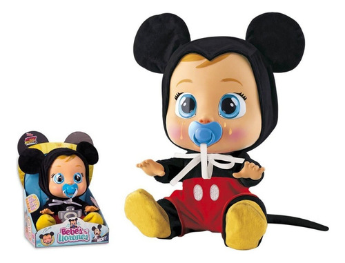 Bebé Llorón Mickey 35cm- Disney Original-