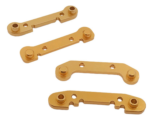 4 Piezas Mejora Metal Reforzado Brazo Oscilante Rc Coche Oro