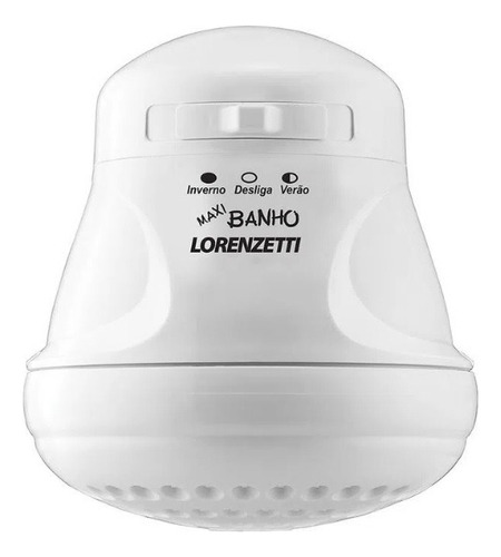 Ducha Chuveiro Lorenzetti Maxi Banho Ultra+cano 220v 5500w Cor Branco Potência 5500 W